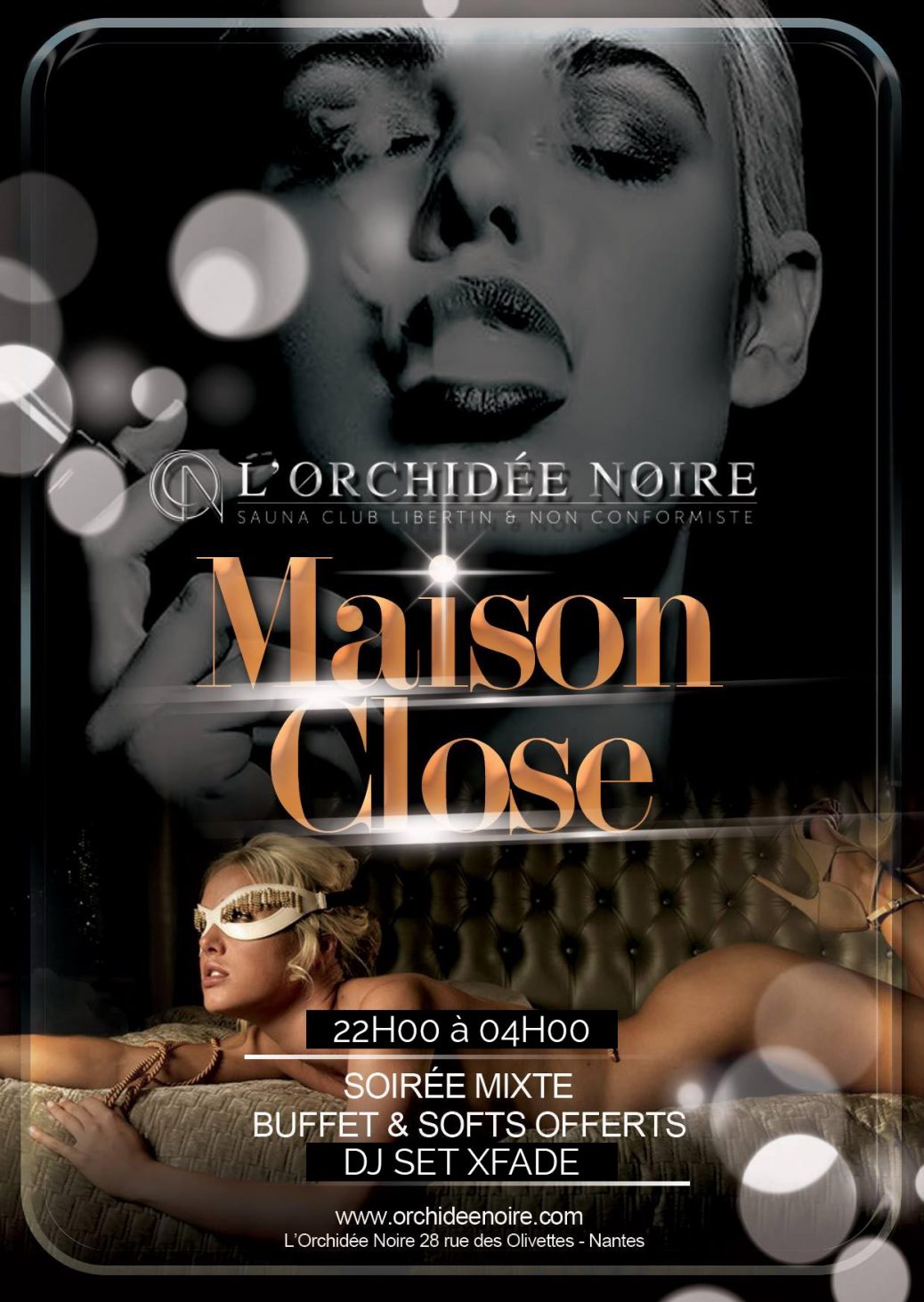 Soiree Maison Close Club Libertin Nantes