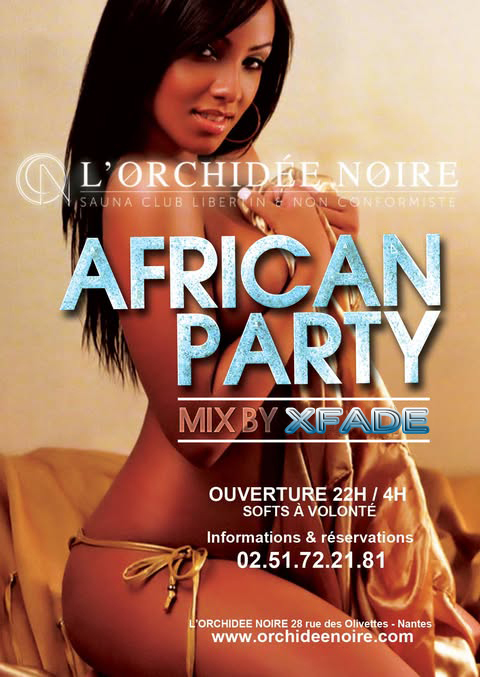 african party xfade orchidee noire