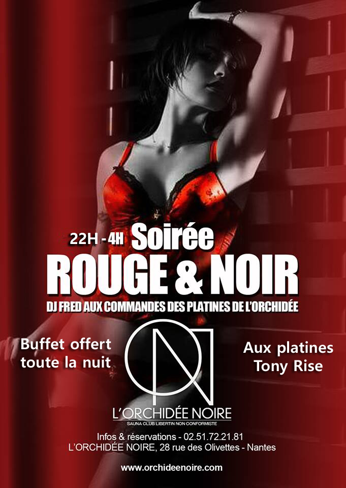rouge et noir tony rise orchidée noire